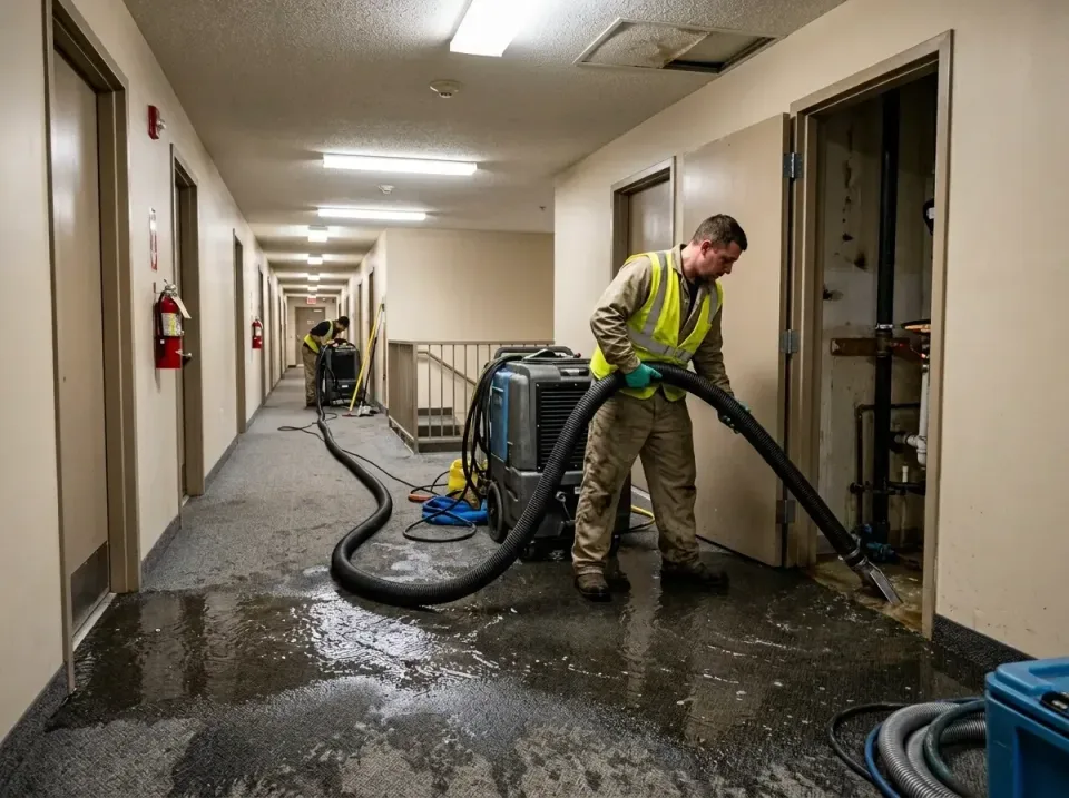 multi-unit-apartment-hallway-f-005 — frequently asked questions, Emergency Burst Pipe Water Extraction & Removal in Pharr, TX